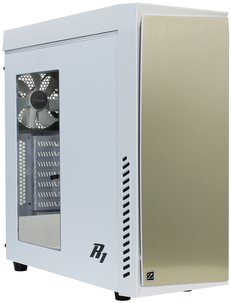 Компьютерный корпус ZALMAN R1 (без БП) White