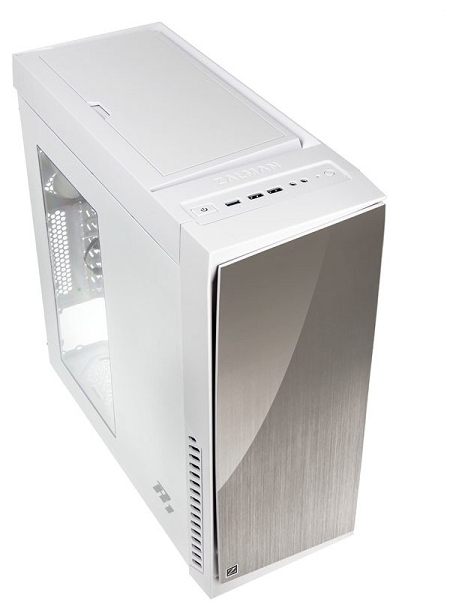 Картинка Компьютерный корпус ZALMAN R1 (без БП) White