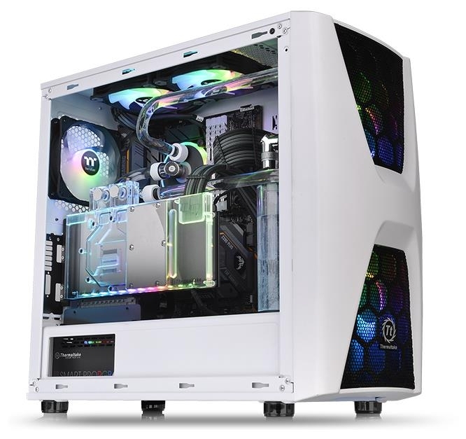 Компьютерный корпус THERMALTAKE Commander C34 TG Snow ARGB CA-1N5-00M6WN-00 Казахстан