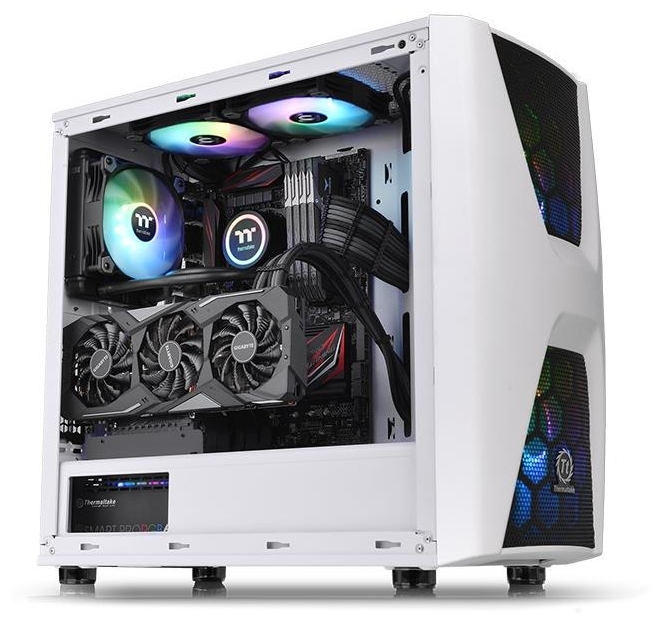 Компьютерный корпус THERMALTAKE Commander C34 TG Snow ARGB CA-1N5-00M6WN-00 Казахстан