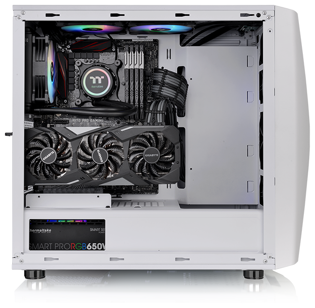 Компьютерный корпус THERMALTAKE Commander C34 TG Snow ARGB CA-1N5-00M6WN-00 Казахстан