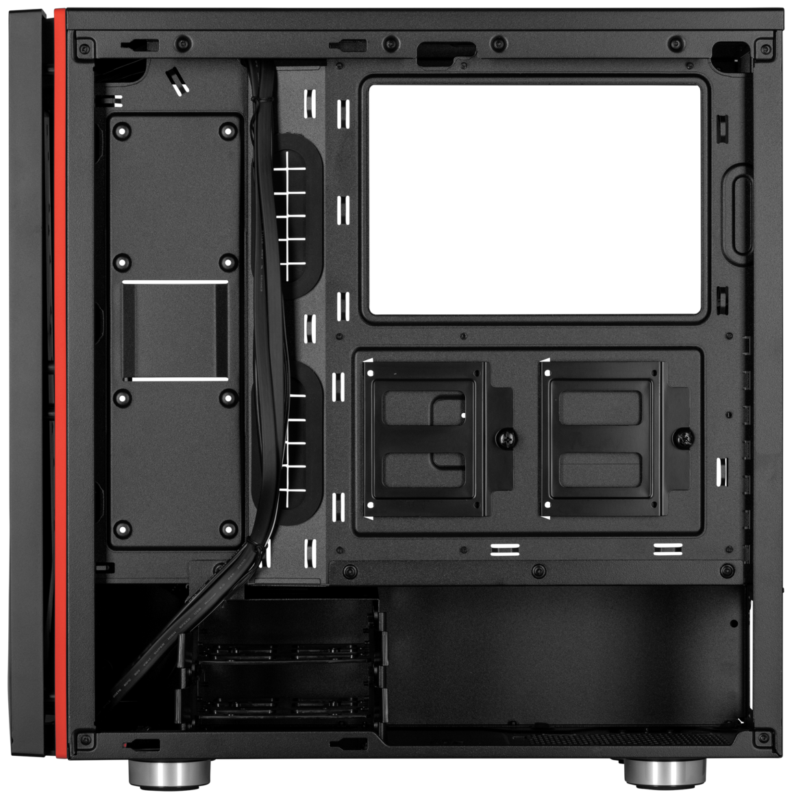 Цена Компьютерный корпус CORSAIR Carbide Spec 06 (без БП) black/red