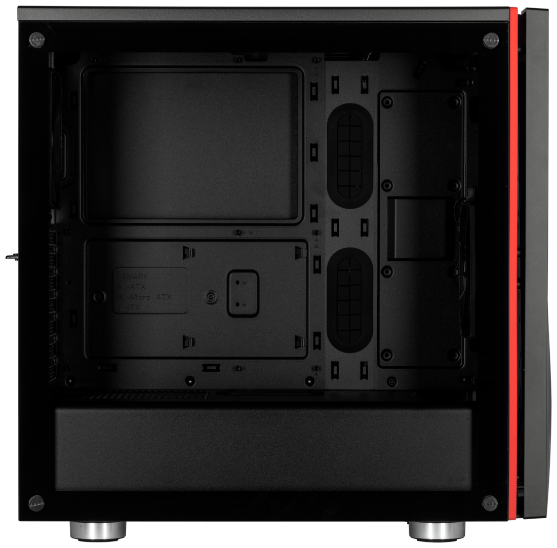 Компьютерный корпус CORSAIR Carbide Spec 06 (без БП) black/red заказать