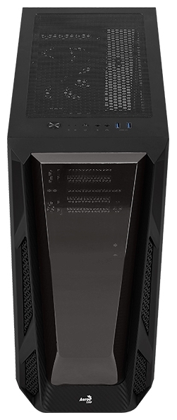 Картинка Компьютерный корпус AeroCool NightHawk (без БП) black