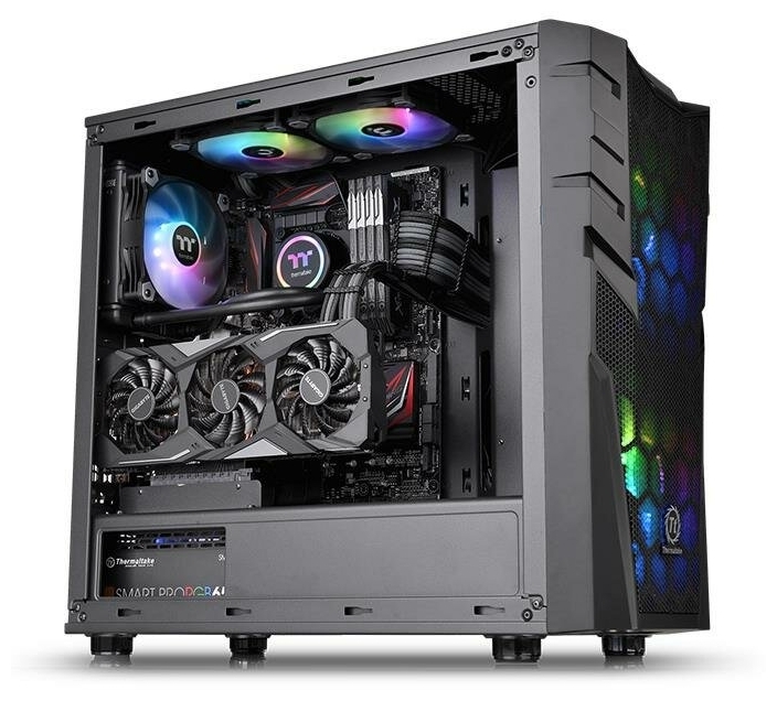 Компьютерный корпус THERMALTAKE Commander C32 TG ARGB CA-1N3-00M1WN-00 Казахстан