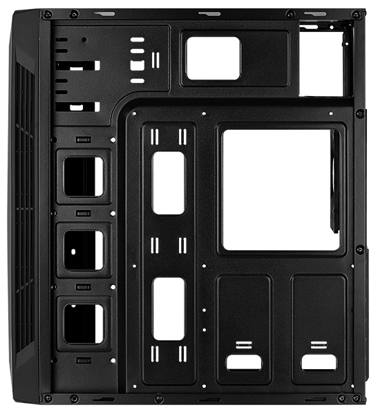 Компьютерный корпус AeroCool Split-G (без БП) black Казахстан