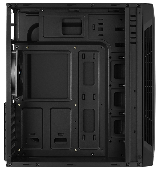 Компьютерный корпус AeroCool Split-G (без БП) black Казахстан