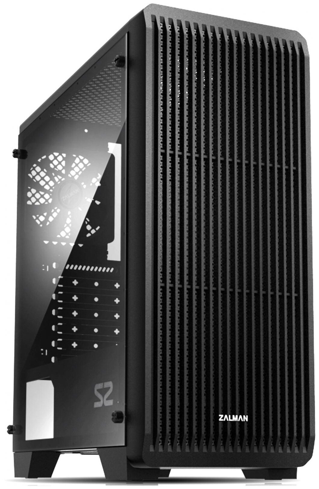 Компьютерный корпус midi tower ZALMAN S2 TG (без БП) Black заказать