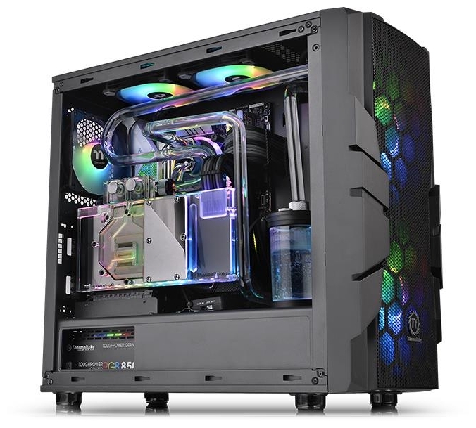 Компьютерный корпус THERMALTAKE Commander C33 TG ARGB CA-1N4-00M1WN-00 Казахстан