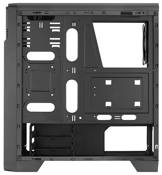 Компьютерный корпус Aerocool Ore Saturn V1 Tempered Glass (без БП) black заказать