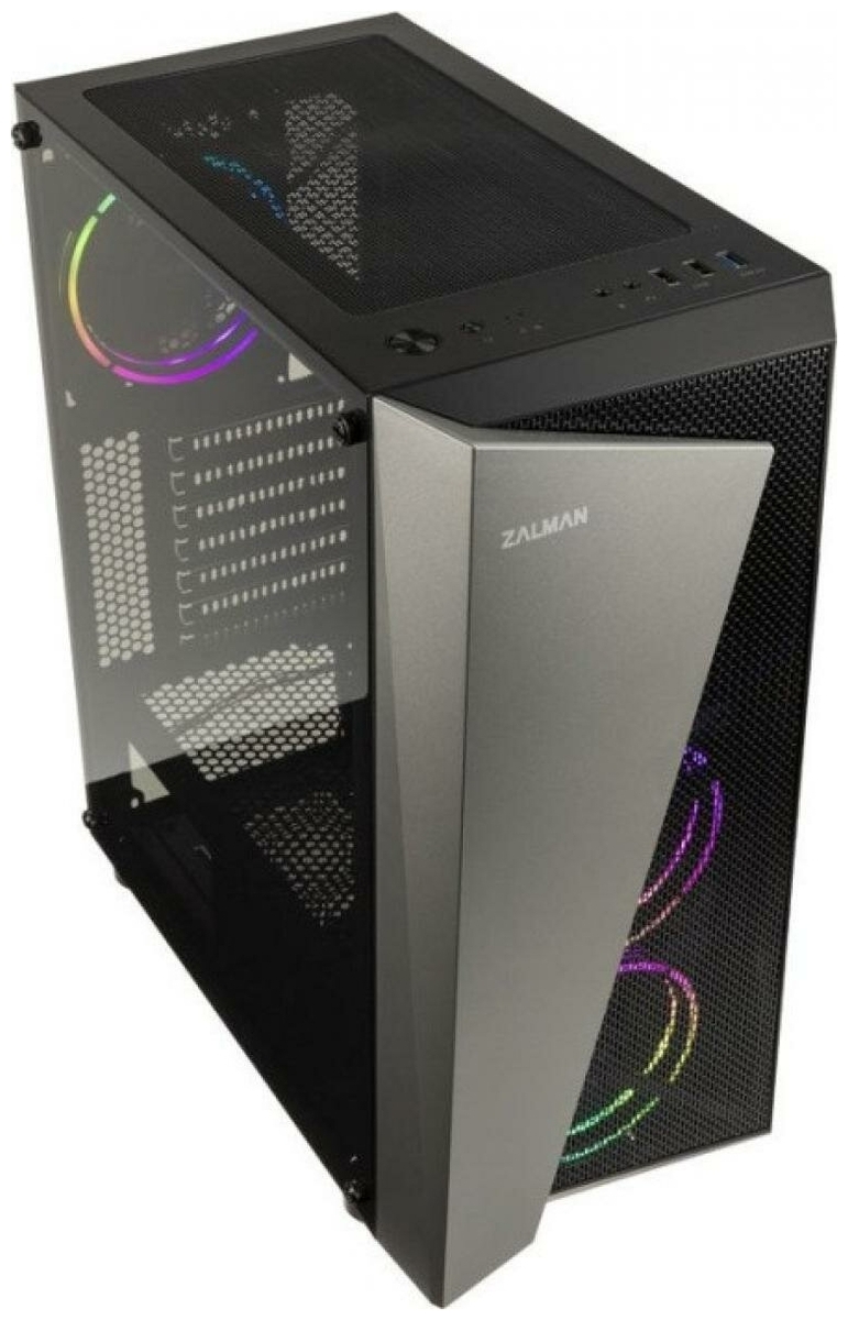 Фото Компьютерный корпус ZALMAN S4 Plus (без БП) black