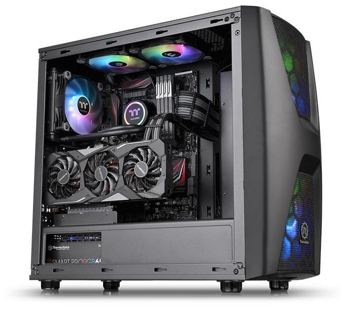 Компьютерный корпус THERMALTAKE Commander C34 TG ARGB CA-1N5-00M1WN-00 Казахстан