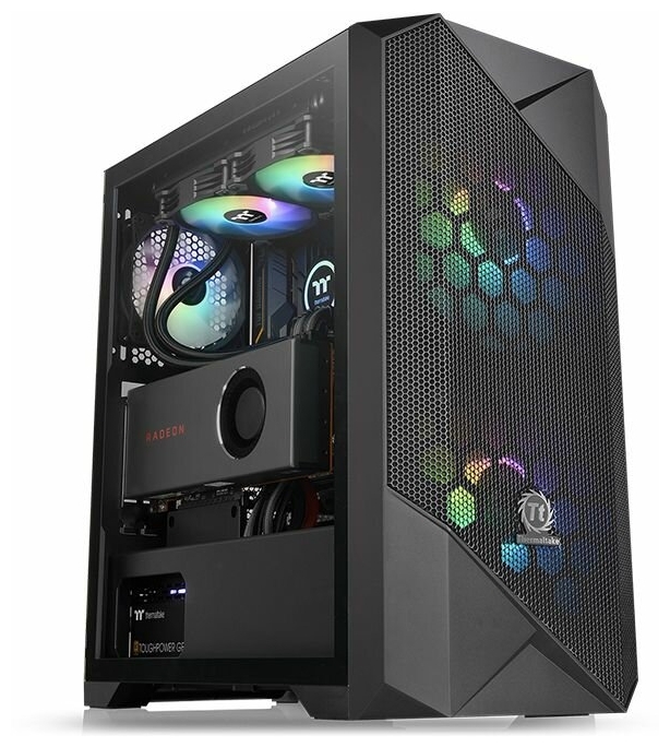 Фото Компьютерный корпус THERMALTAKE Commander G33 TG ARGB CA-1P3-00M1WN-00