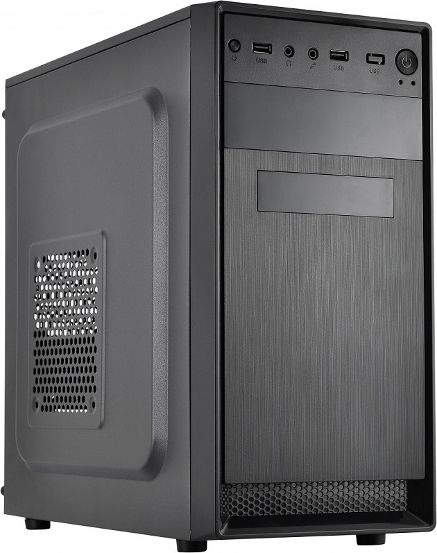 Компьютерный корпус CROWN CMC-4210 black mATX (CM-PS4500W Office)