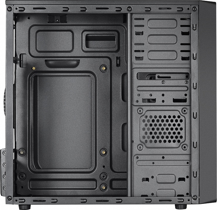 Фотография Компьютерный корпус CROWN CMC-4210 black mATX (CM-PS4500W Office)