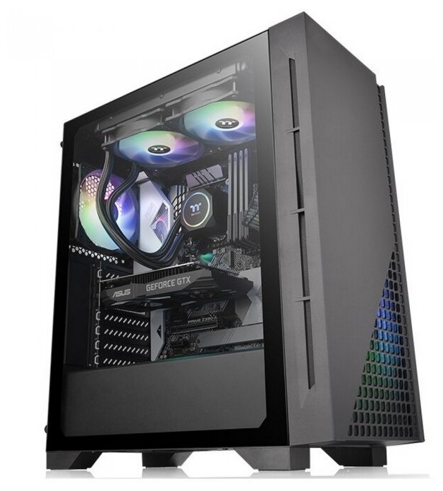 Фото Компьютерный корпус THERMALTAKE H330 TG CA-1R8-00M1WN-00 (без БП) Black