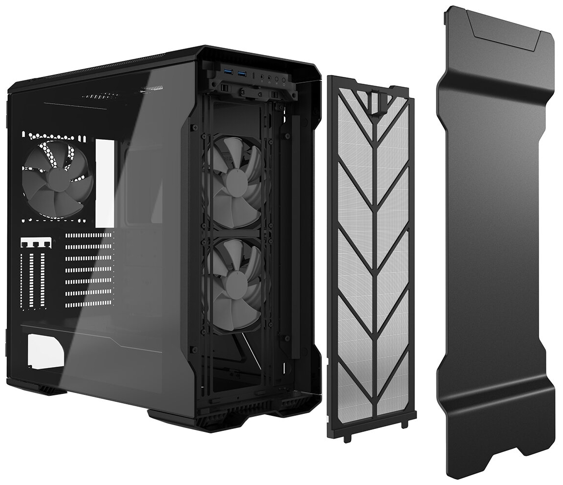 Компьютерный корпус midi tower Phanteks Enthoo Evolv X TempeRed Glass RGB (без БП) Black Казахстан