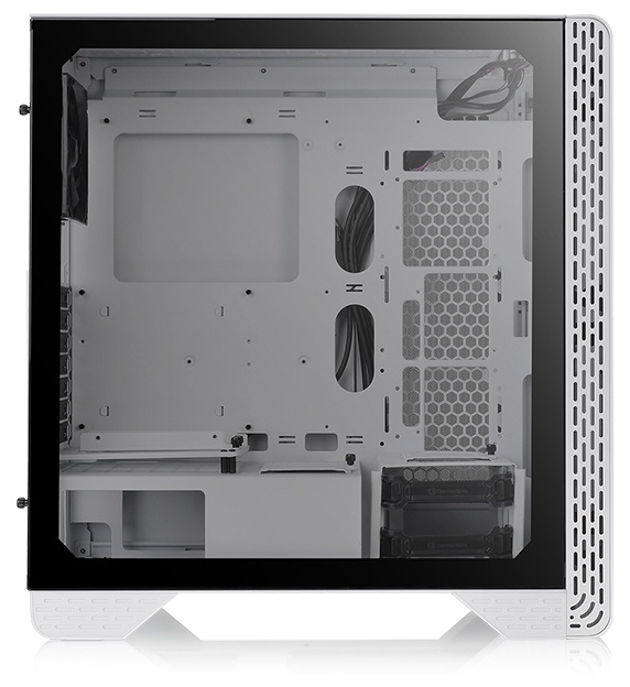 Картинка Компьютерный корпус THERMALTAKE S300 TG Snow CA-1P5-00M6WN-00 White (без БП) white