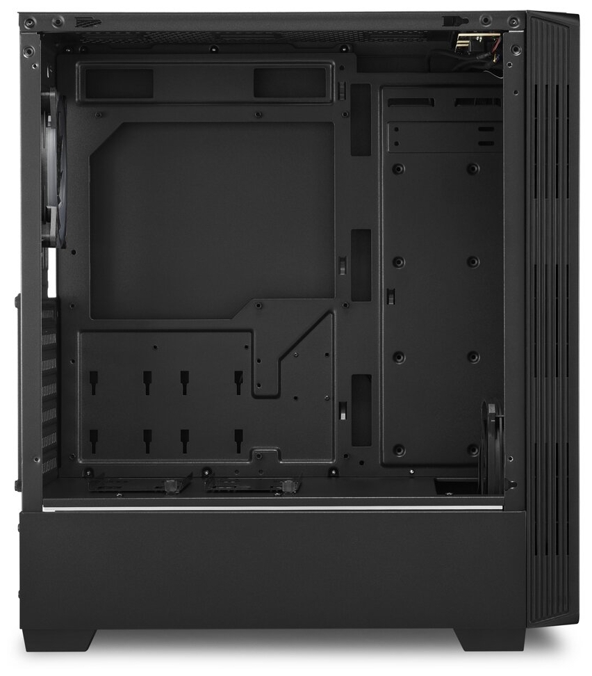 Цена Компьютерный корпус SHARKOON RGB LIT 200 (без БП) Black