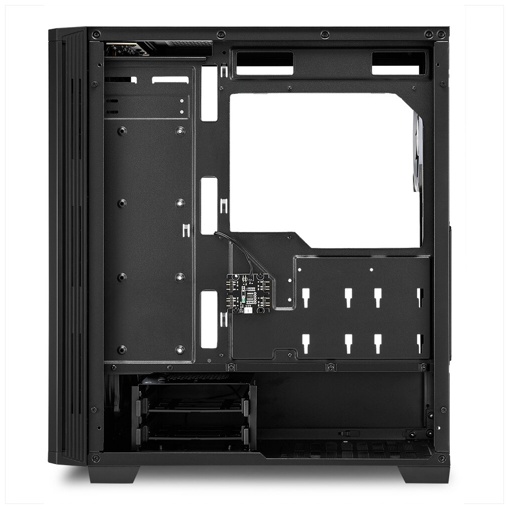 Купить Компьютерный корпус SHARKOON RGB LIT 200 (без БП) Black