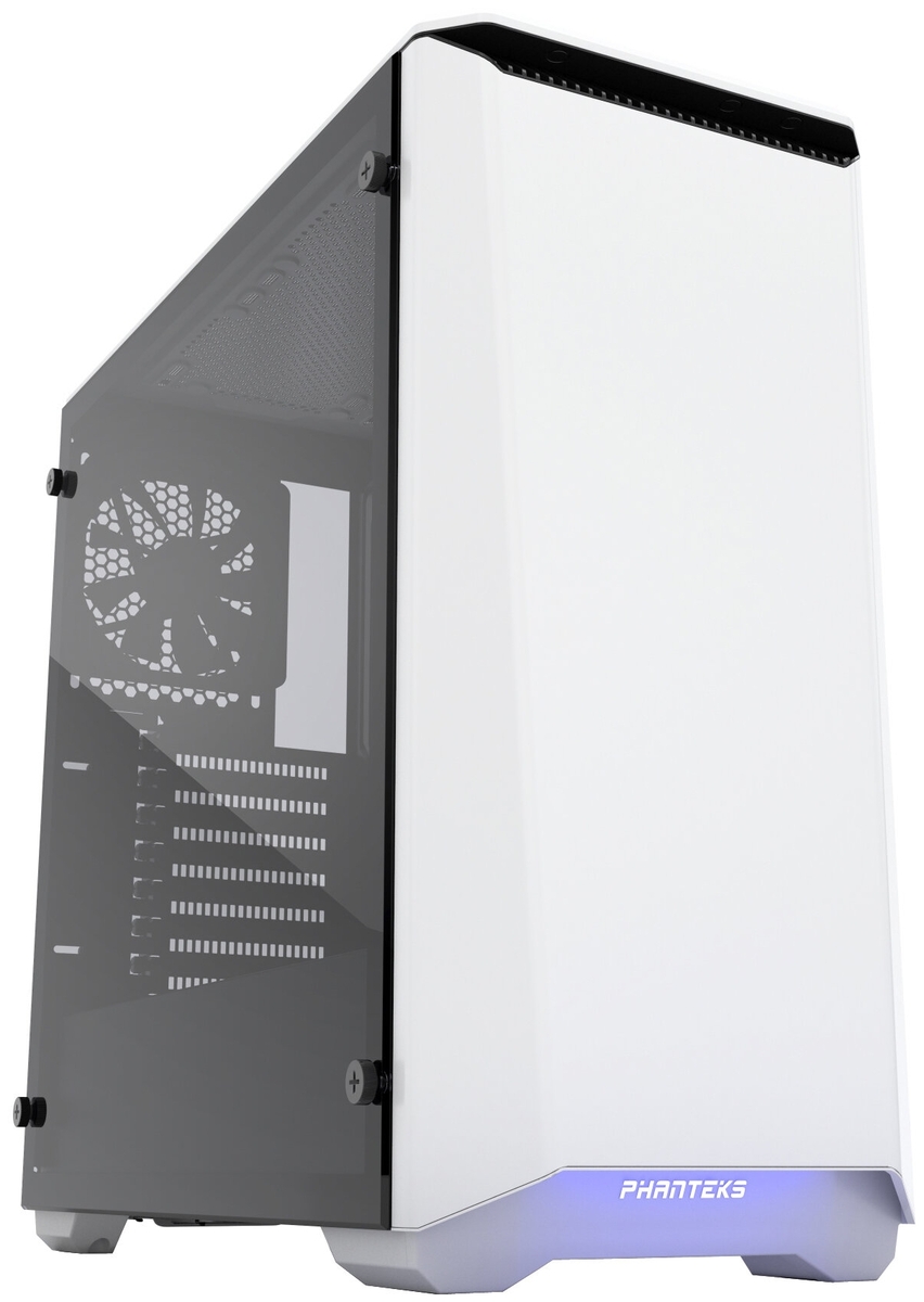 Компьютерный корпус Phanteks Eclipse P400A Tempered Glass (без БП) white