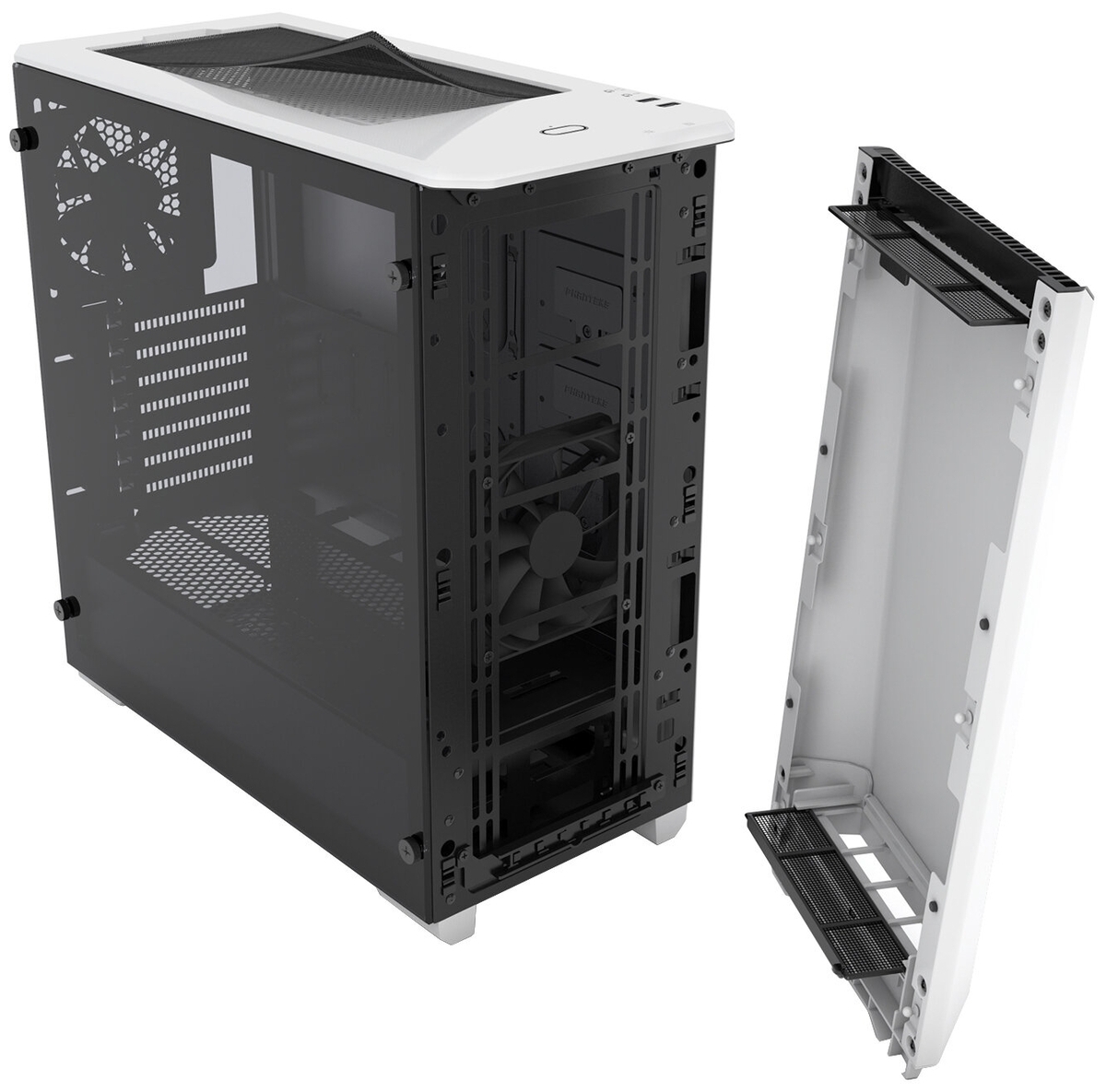 Компьютерный корпус Phanteks Eclipse P400A Tempered Glass (без БП) white Казахстан