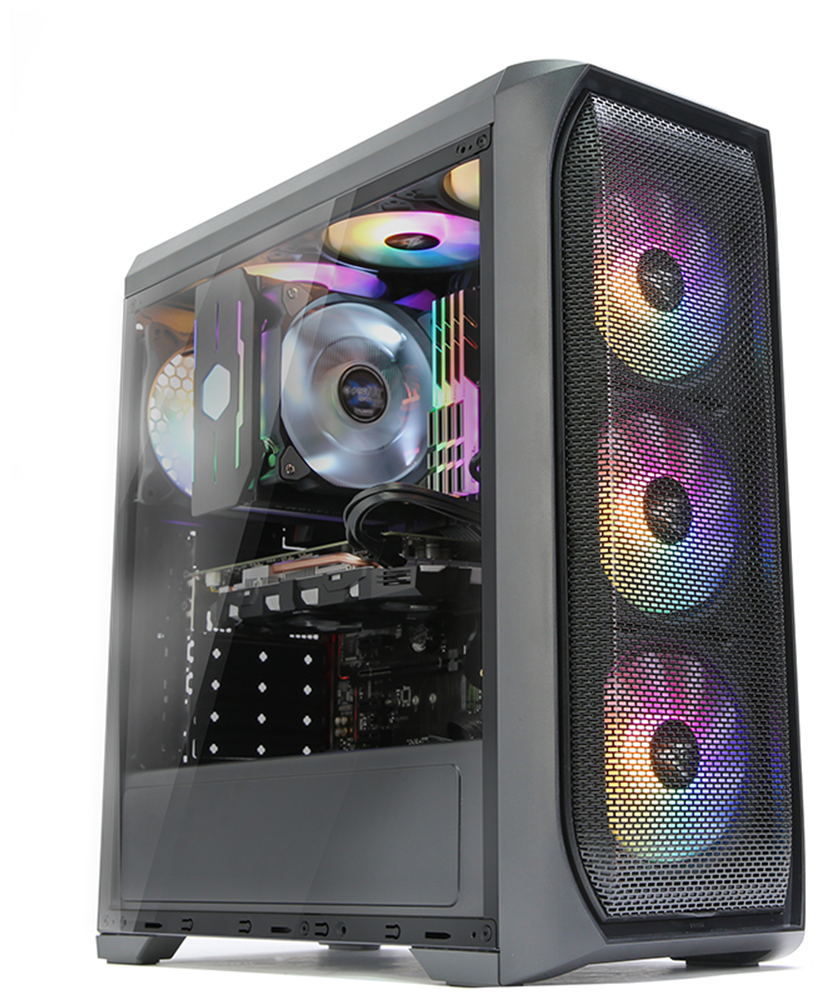 Фото Компьютерный корпус midi tower ZALMAN N5 MF (без БП) Black