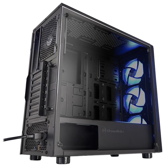 Компьютерный корпус THERMALTAKE Versa J23 TG RGB CA-1L6-00M1WN-01 Казахстан