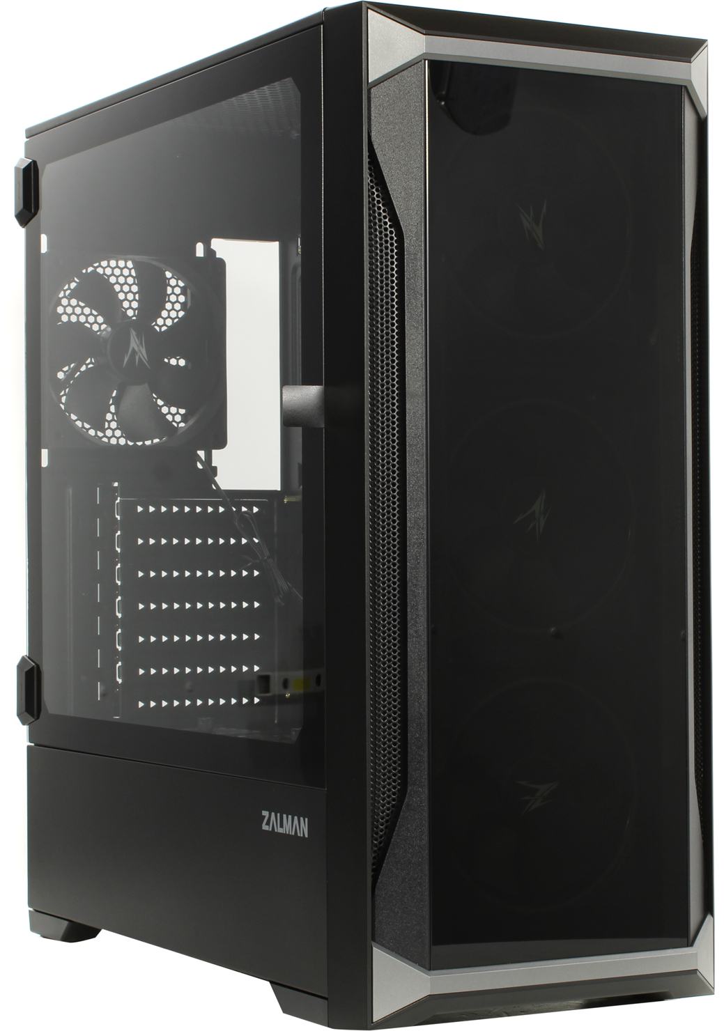 Фото Компьютерный корпус midi tower ZALMAN Z8 TG (без БП) Black