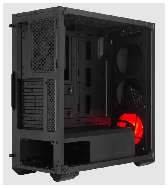 Компьютерный корпус midi tower CoolerMaster Masterbox K501L RGB MCB-K501L-KGNN-SR1 (без БП) Black Казахстан