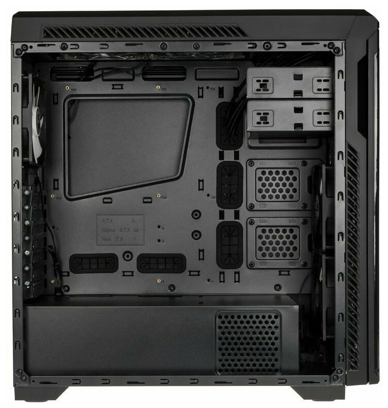 Картинка Компьютерный корпус midi tower ZALMAN Z9 Neo Plus (без БП) Black