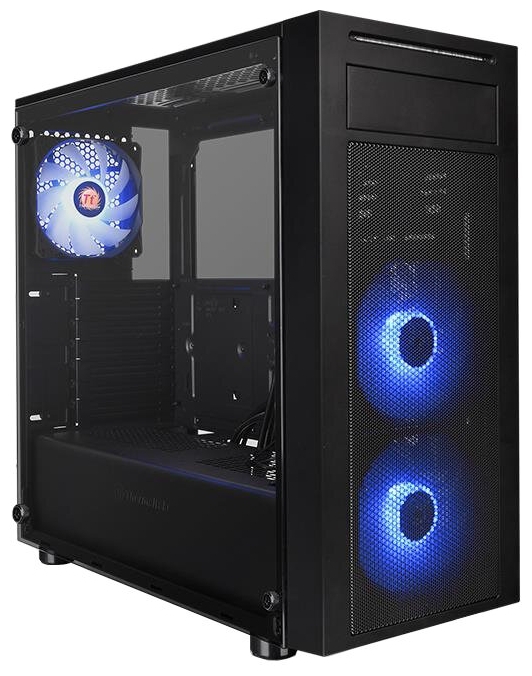 Компьютерный корпус THERMALTAKE Versa J22 TG RGB CA-1L5-00M1WN-01