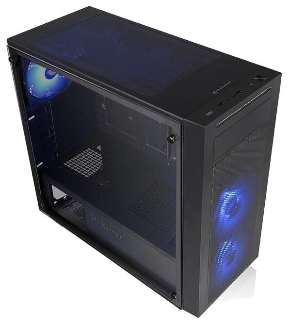 Фото Компьютерный корпус THERMALTAKE Versa J22 TG RGB CA-1L5-00M1WN-01