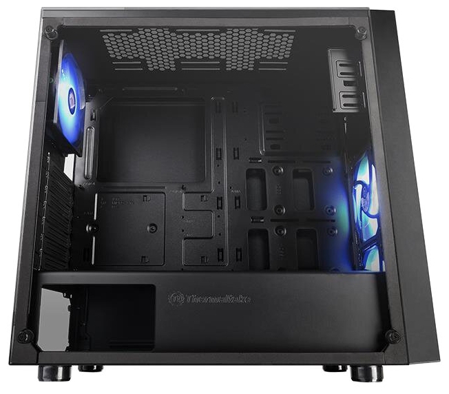 Цена Компьютерный корпус THERMALTAKE Versa J22 TG RGB CA-1L5-00M1WN-01