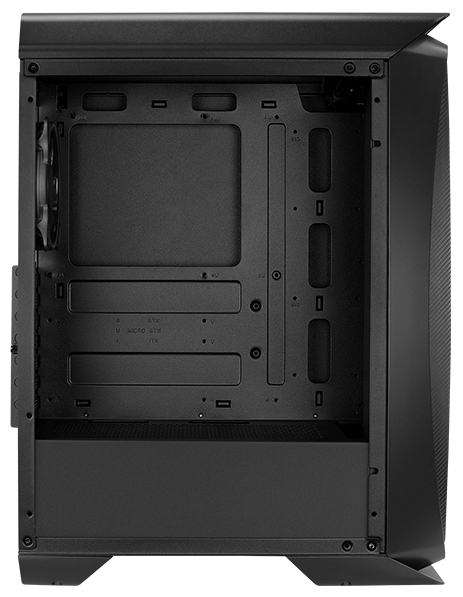 Компьютерный корпус midi tower AeroCool Aero One Eclipse (без БП) Black Казахстан