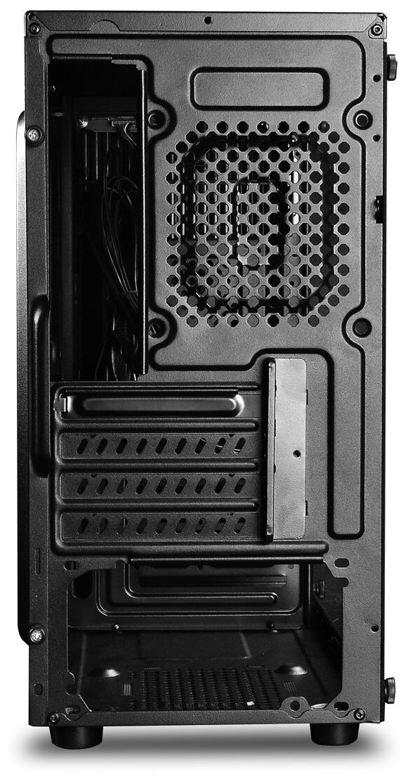 Компьютерный корпус DEEPCOOL Matrexx 30 Tempered Glass (без БП) black Казахстан