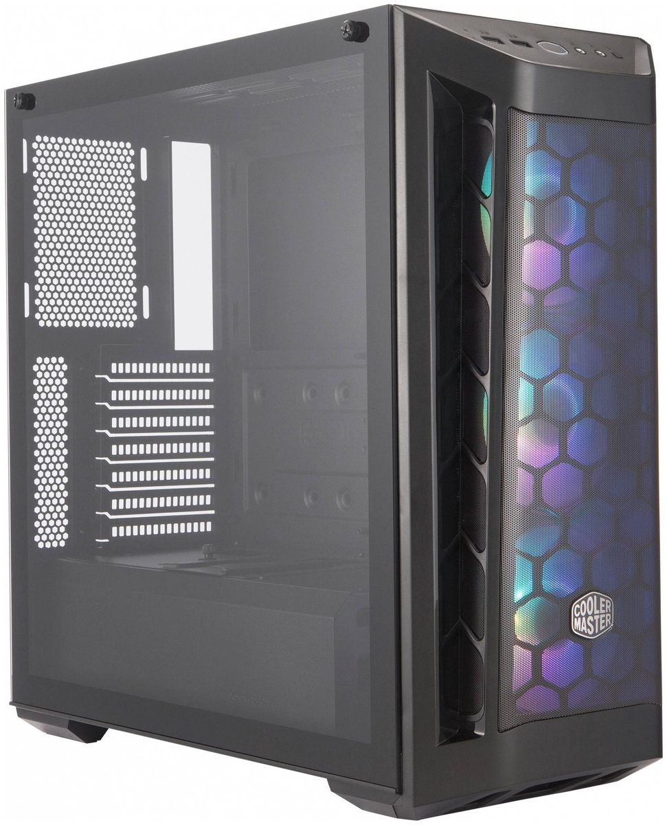 Фото Компьютерный корпус CoolerMaster MB511 ARGB MCB-B511D-KGNN-RGA (без БП) Black