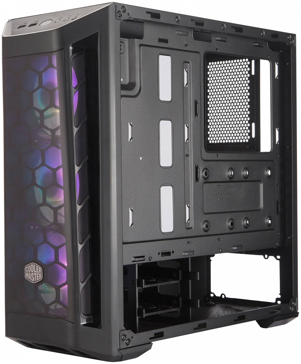 Цена Компьютерный корпус CoolerMaster MB511 ARGB MCB-B511D-KGNN-RGA (без БП) Black