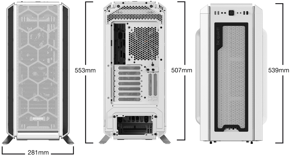 Фото Компьютерный корпус Bequiet! Silent Base 802 BGW40 (без БП) White