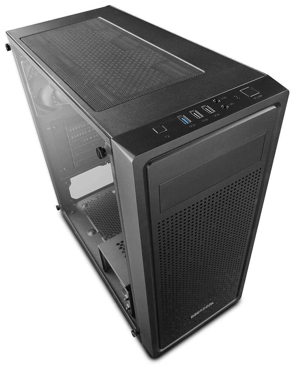 Фото Компьютерный корпус DEEPCOOL E-Shield (без БП) black