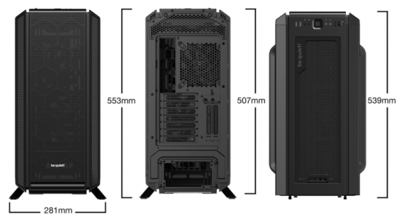 Цена Компьютерный корпус Bequiet! Silent Base 802 BGW39 (без БП) Black