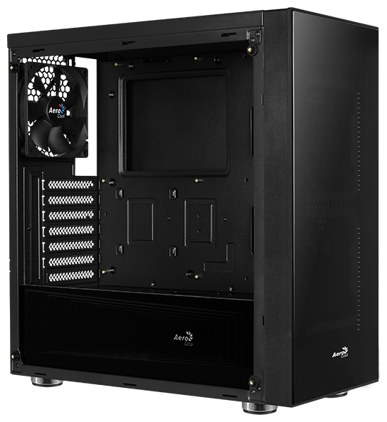 Компьютерный корпус midi tower AeroCool Tor закаленное стекло (без БП) Black Казахстан