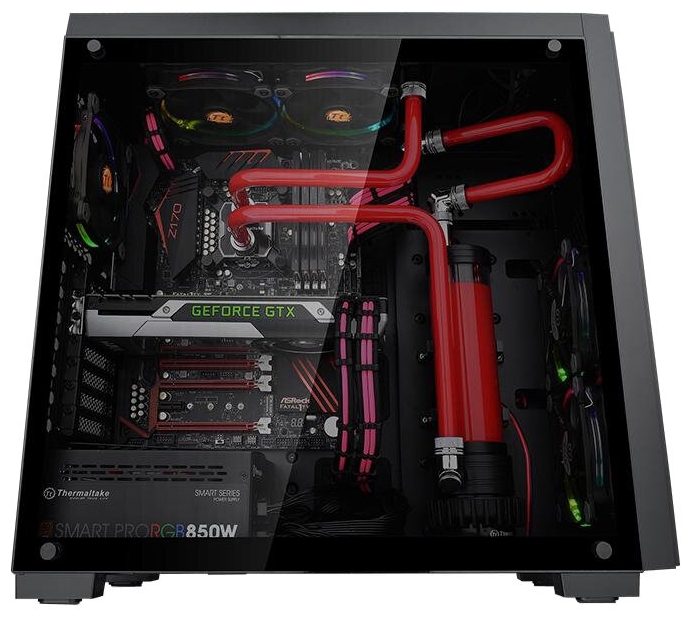 Компьютерный корпус THERMALTAKE Versa C23 RGB Black CA-1H7-00M1WN-00 Казахстан