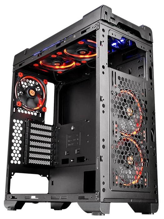 Компьютерный корпус THERMALTAKE Versa C21 RGB Black CA-1G8-00M1WN-00 Казахстан