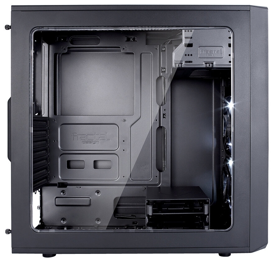 Картинка Компьютерный корпус midi tower Fractal Design Focus G (без БП) Black