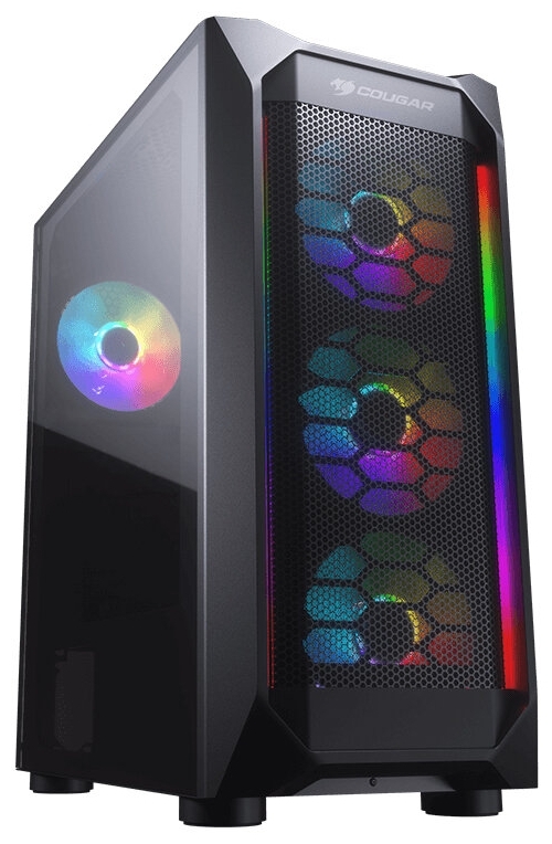 Компьютерный корпус COUGAR MX440-G RGB без Б/П (CGR-56C2B-G-RGB)