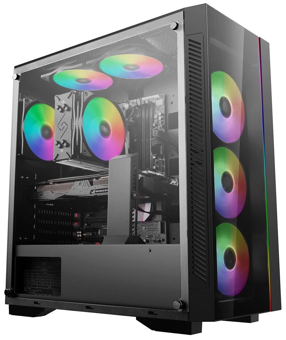 Компьютерный корпус DEEPCOOL Matrexx 55 V3 ADD-RGB (без БП) black Казахстан