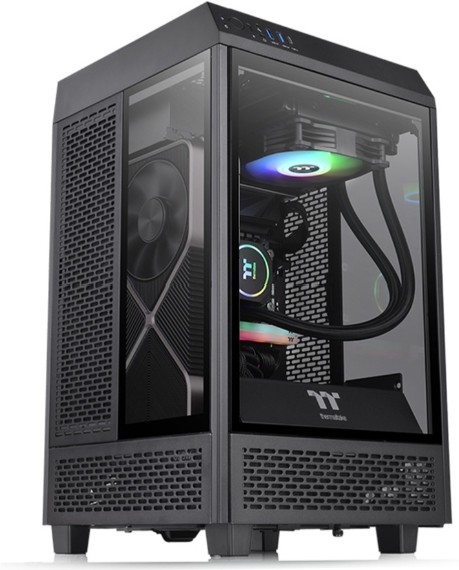 Компьютерный корпус THERMALTAKE The Tower 100 CA-1R3-00S1WN-00 (без БП) Black