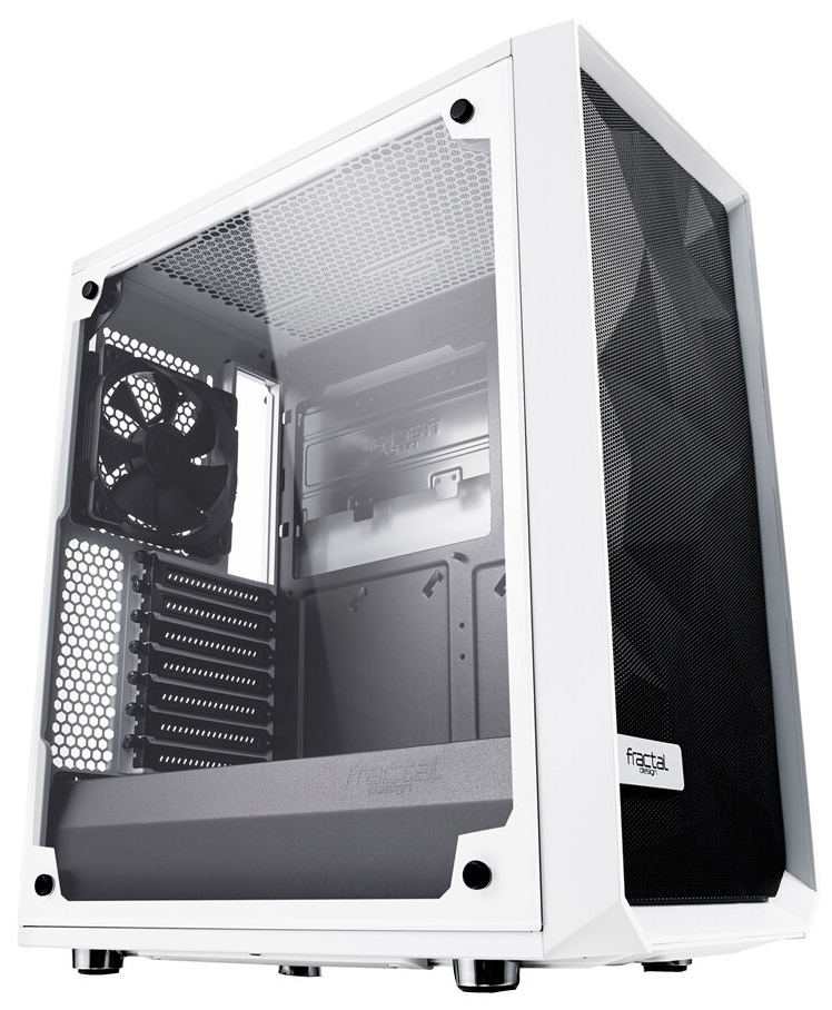 Компьютерный корпус midi tower Fractal Design Meshify C White TG FD-CA-MESH-C-WT-TGC (без БП) White