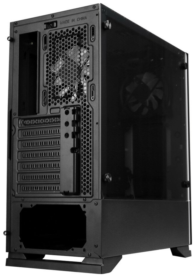 Картинка Компьютерный корпус midi tower ZALMAN S5 Black (без БП) Black